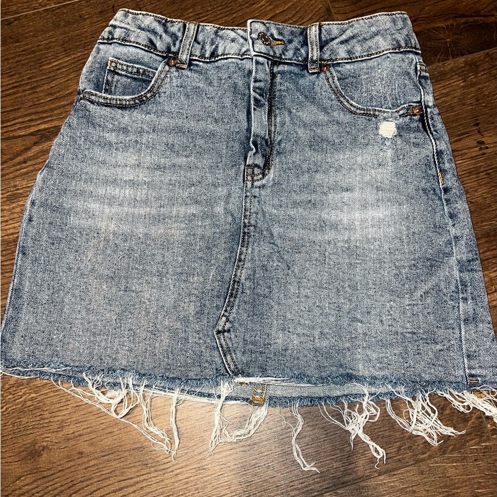 Denim skirt